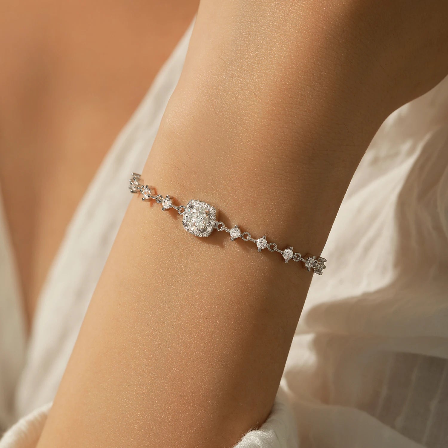 Conjunto de Joias Femininas em Prata 925