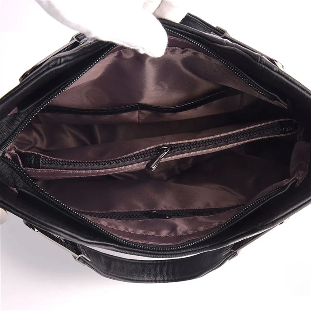 Bolsa Transversal Casual couro PU