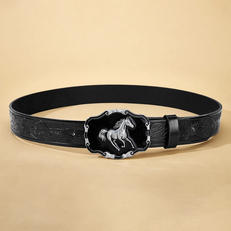 Cinto Cowboy com Fivela Bull Western