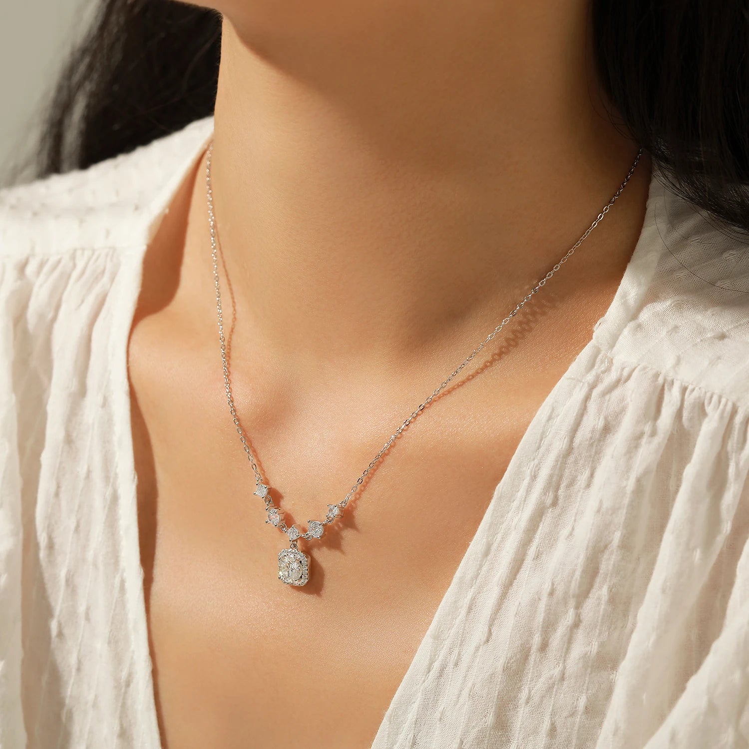 Conjunto de Joias Femininas em Prata 925