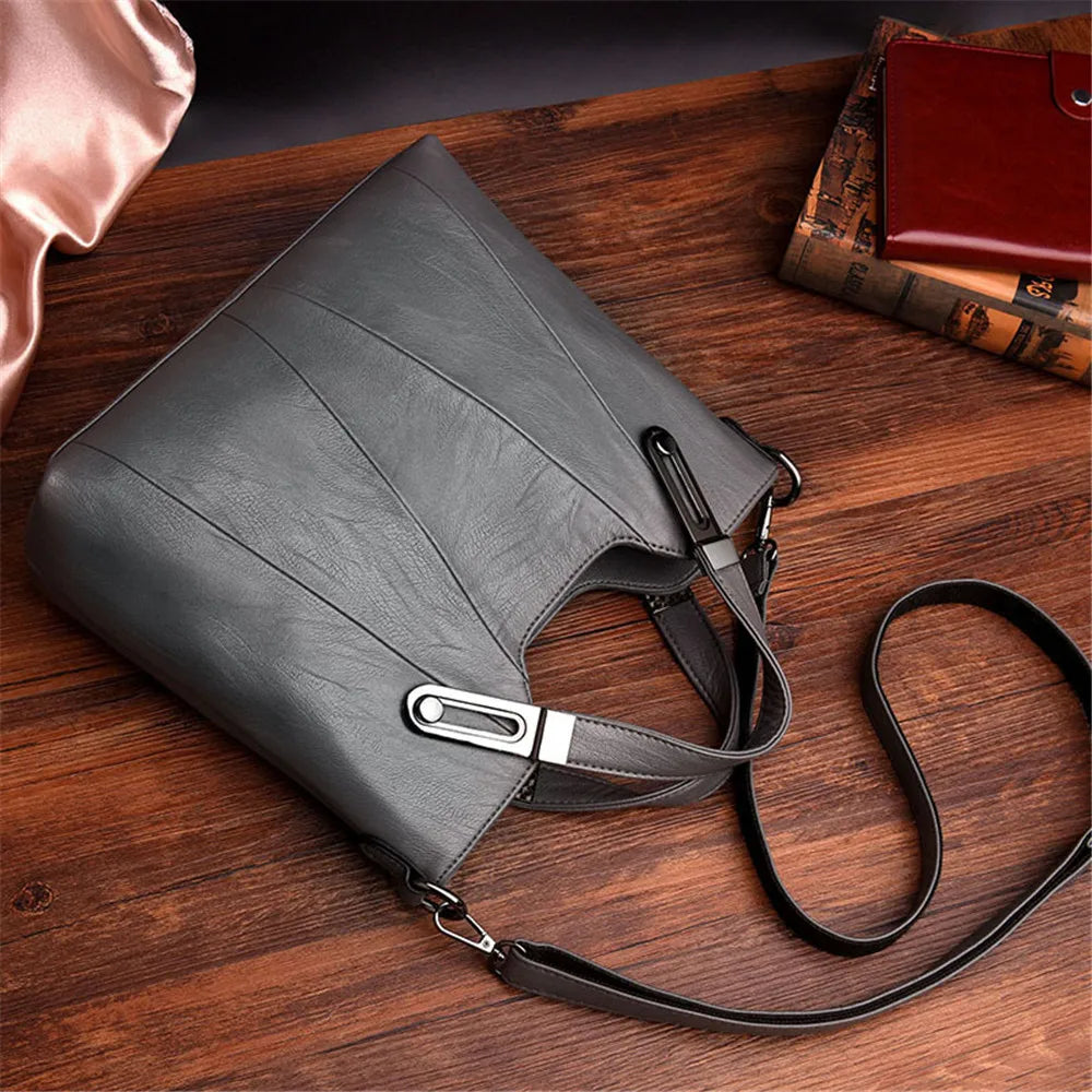 Bolsa Transversal Casual couro PU