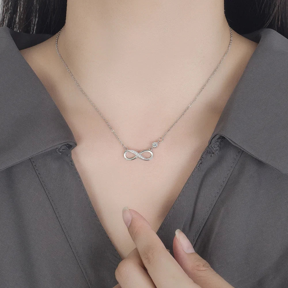 Colar Feminino Infinito Prata 925