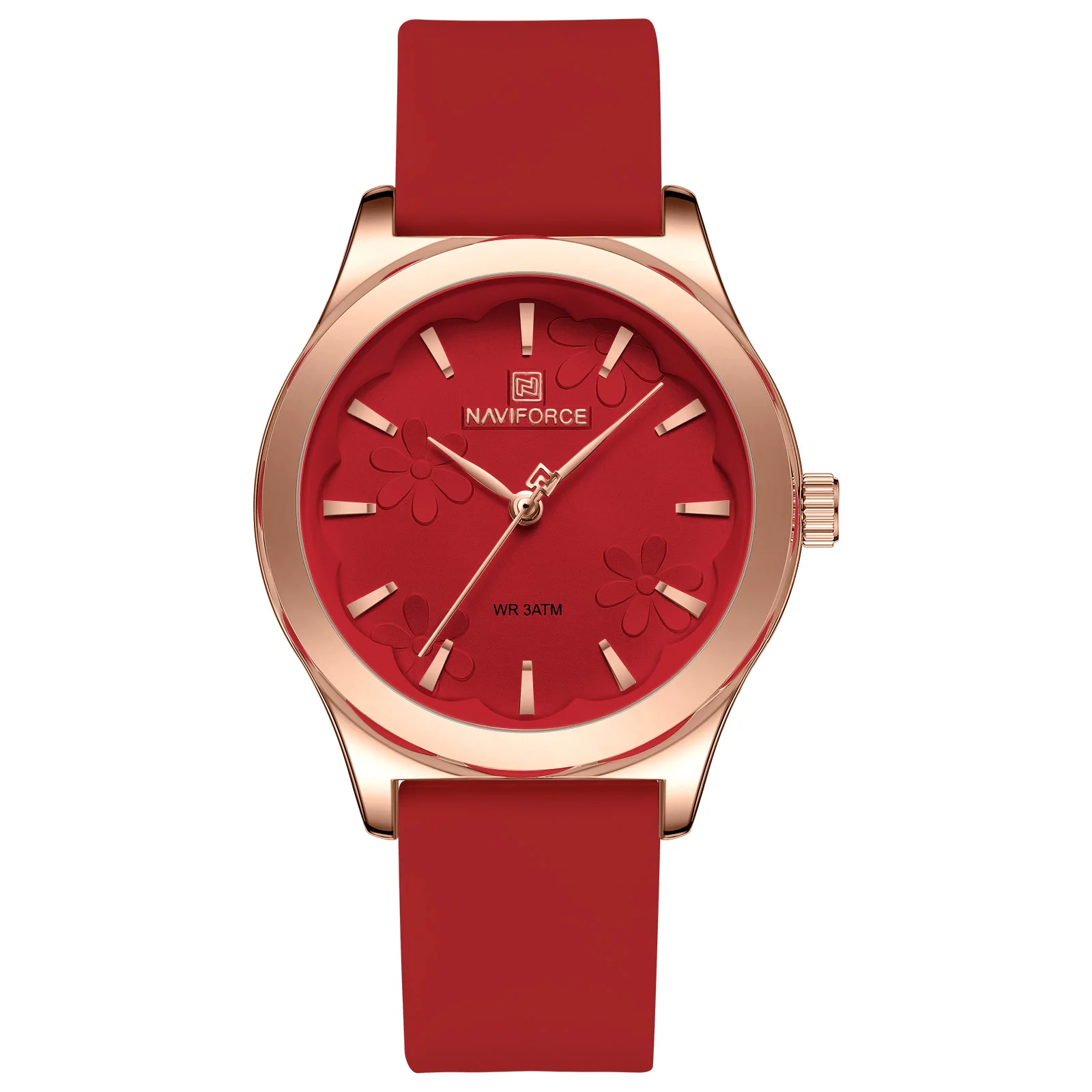 Relógio Feminino com Pulseira de silicone