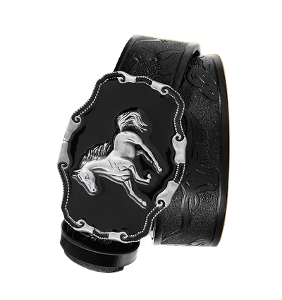 Cinto Cowboy com Fivela Bull Western