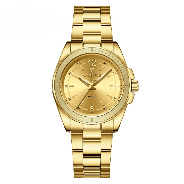 Relógio Elegance Feminino em Aço à Prova d’Água