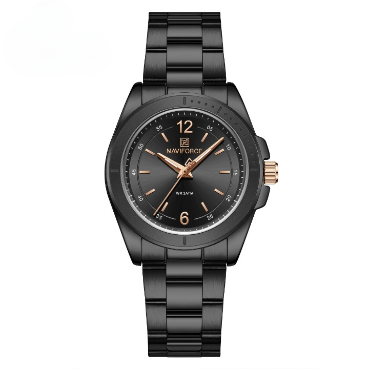 Relógio Elegance Feminino em Aço à Prova d’Água